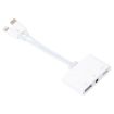 NK-109Pro USB-C/Type-C+8 Pin to USB+3.5mm Audio Adapter - 2