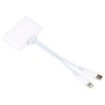 NK-109Pro USB-C/Type-C+8 Pin to USB+3.5mm Audio Adapter - 3