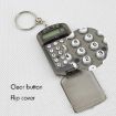 Portable Mini Calculator Student Exam Office Calculator (White) - 5