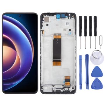 Xiaomi Redmi Note 12R LCD Screen Digitizer Assembly with Frame - 1