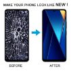 Xiaomi Poco C65 LCD Screen Digitizer Assembly with Frame - 6