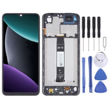 Xiaomi Poco C51 LCD Screen Digitizer Assembly with Frame - 1