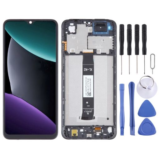 Xiaomi Poco C51 LCD Screen Digitizer Assembly with Frame - 1