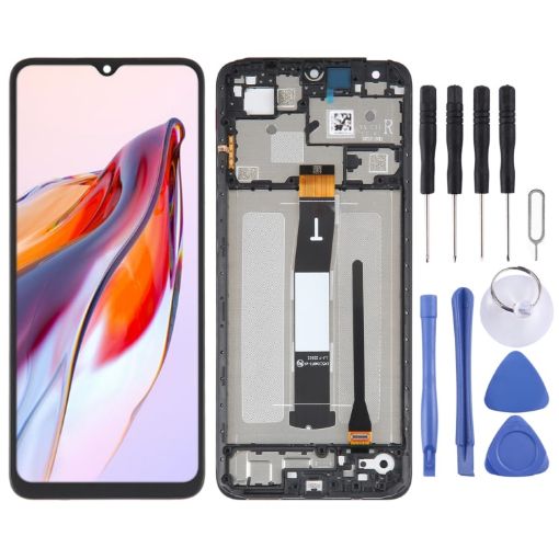 Xiaomi Poco C55 LCD Screen Digitizer Assembly with Frame - 1