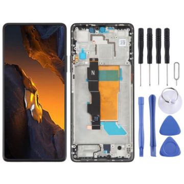 Xiaomi Poco F5 AMOLED LCD Screen Digitizer Assembly (Black) - 1