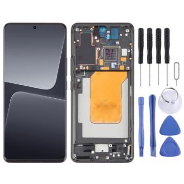Xiaomi 13 Pro AMOLED LCD Screen Digitizer Assembly (Black) - 1