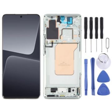 Xiaomi 13 Pro AMOLED LCD Screen Digitizer Assembly with Frame - 1