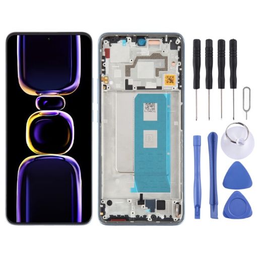 Xiaomi Redmi K60 Pro OLED LCD Screen Digitizer Assembly (Blue) - 1