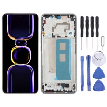 Xiaomi Redmi K60 OLED LCD Screen Digitizer Assembly (Silver) - 1