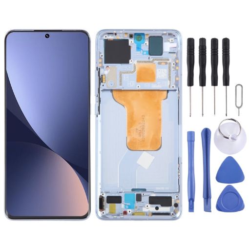 Xiaomi 12 AMOLED LCD Screen Digitizer Full Assembly with Frame - 1