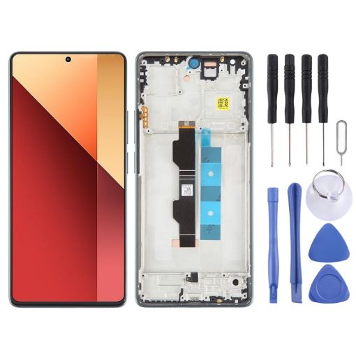 Xiaomi Poco M6 Pro 4G AMOLED LCD Screen Digitizer Assembly (Blue) - 1