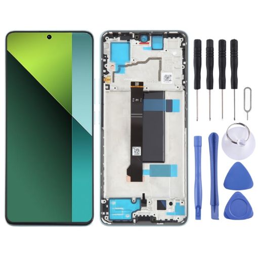 Xiaomi Redmi Note 13 Pro 5G AMOLED LCD Screen Digitizer Assembly (Blue) - 1
