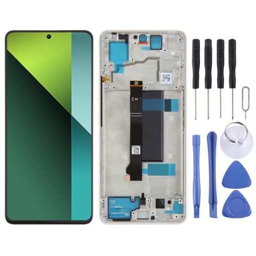 Xiaomi Poco X6 AMOLED LCD Screen Digitizer Assembly (White) - 1