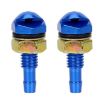 2pcs Automotive Glass Washer Sprayer Nozzle Set (Blue) - 1