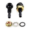 Automotive Glass Washer Sprayer Set - Black (2pcs) - 4