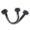 16PIN Car Elbow OBD Diagnostic Extended Cable - OBD2 Cable - 2