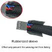 Computer PWM Temperature Control Cooling Fan Extension Cable - 1 In 3 - 5