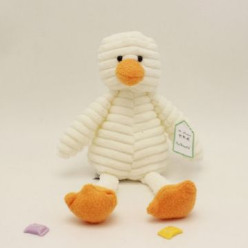 Striped Duck Plush Toy Doll - 33cm - 1