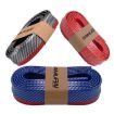 SAMURAI 2.5m Carbon Fiber Car Front Lip Bumper Strip, Black - 2