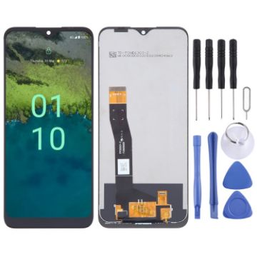 Nokia C110 OEM LCD Screen with Digitizer Assembly - 1