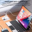 Yesido YC80 PD20W Dual Port Type-C GaN Charger, UK Plug - 4