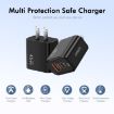 ENKAY FC-001 45W USB-A + USB-C Dual Ports Quick Charger - Yellow - 2