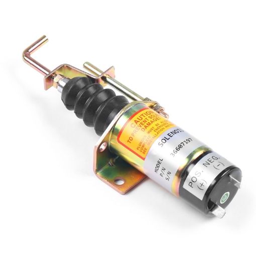 Lister Petter 24V Engine Flameout Solenoid Valve 366-07197 - 1