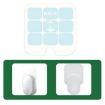 10pcs Replacement Glue Card for Indoor Insect Trap Refills - 1