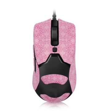 Snowflake Anti-slip Mouse Stickers for Razer Viper Mini Pink - 1