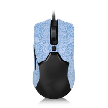 Anti-slip Snowflake Mouse Stickers for Razer Viper Mini Blue - 1