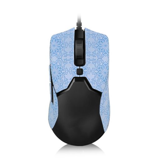 Anti-slip Snowflake Mouse Stickers for Razer Viper Mini Blue - 1