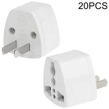 20 PCS Travel Wall Power Adapter Plug Adapter, US Plug - Compact & Convenient - 1