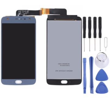Motorola Moto X4 TFT LCD Screen with Digitizer Full Assembly - Blue - 1