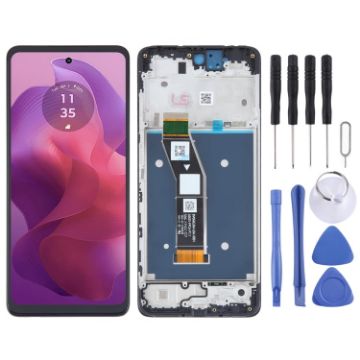 Motorola Moto G24 OEM LCD Screen Digitizer Assembly with Frame - 1
