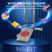 COMFAST BE200MAX 8774Mbps WiFi7 Network Card Bluetooth 5.4 Tri-Band PCIE - 6
