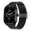 LEMFO LT10 Smart Watch - Bluetooth Call/Health Monitoring - Steel Strap - 1