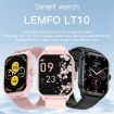 LEMFO LT10 Smart Watch - Bluetooth Call/Health Monitoring - Steel Strap - 2