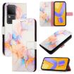 Marble White Flip Leather Phone Case for vivo V30/V30 Pro 5G - 1