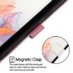 Marble White Flip Leather Phone Case for vivo V30/V30 Pro 5G - 4