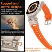 Apple Watch Series 4 44mm Stainless Steel Connector TPU Watch Band - 5