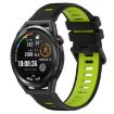Huawei Watch GT Runner 22mm Silicone Band - Black+Green - 1