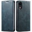 iPhone XR Blue Leather Wallet Phone Case - 1
