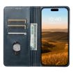 iPhone XR Blue Leather Wallet Phone Case - 4