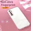 OPPO K5/Realme XT Transparent Plating Phone Case (Purple) - 4