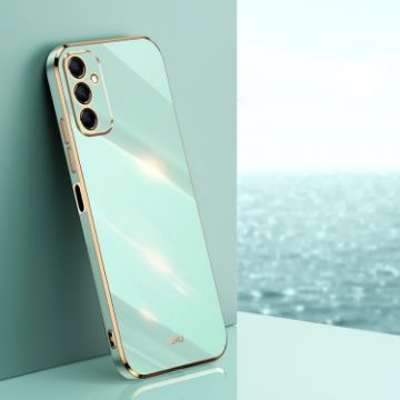 Samsung Galaxy M14 5G Mint Green TPU Phone Case - XINLI Straight Edge - 1