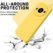 Yellow Silicone Phone Case for Xiaomi Redmi A3/Poco C61 - 4