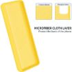 Yellow Silicone Phone Case for Xiaomi Redmi A3/Poco C61 - 5
