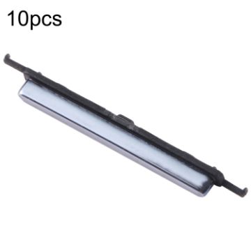 10pcs Power + Volume Buttons for Samsung Galaxy M51 SM-M515 (Black) - 1