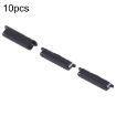 10pcs Power + Volume Buttons for Samsung Galaxy J3 2017 SM-J330 (Black) - 1