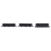10pcs Power + Volume Buttons for Samsung Galaxy J3 2017 SM-J330 (Black) - 2